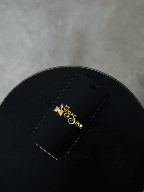 Mr Vegas app on mobile phone