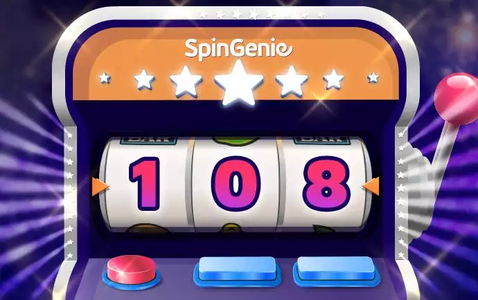 Spin Genie welcome bonus offer of 108 free spins.