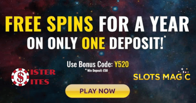 Slots Magic welcome bonus