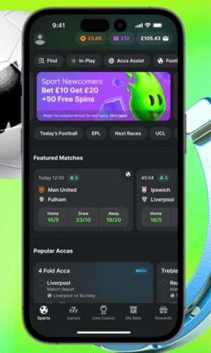 Midnite app on mobile phone