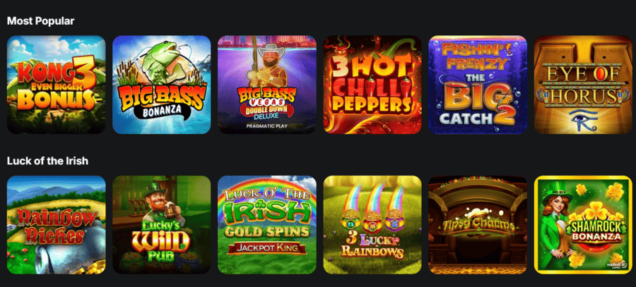 Midnite casino slots collection
